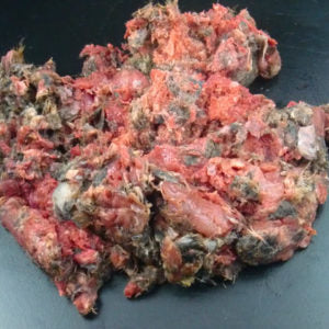 Wild Gutted Rabbit Minced in Fur - The Dog's Butcher