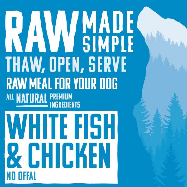 White Fish & Chicken - Raw Made Simple