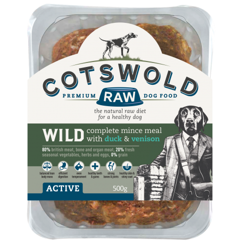 Wild Range with Duck & Venison 80/20 - Cotswold Raw
