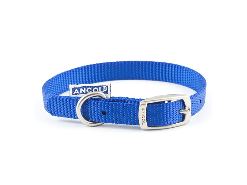 Ancol Blue Nylon Collar