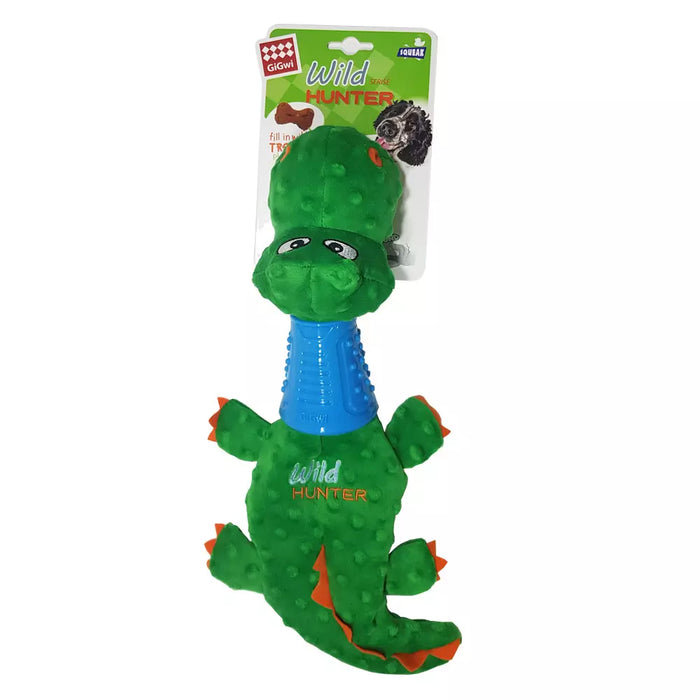 GiGwi Crocodile with TPR Neck
