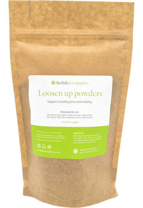Loosen Up Powder - Herbal Pet Supplies