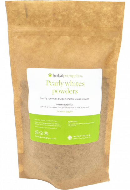 Pearly Whites Powder - Herbal Pet Supplies